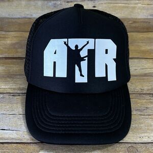 ATR  Damas Gratis One Size Mens Adjustable Black Cap 6 Panels